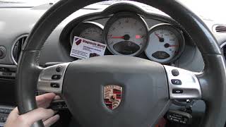 This is How To Reset SERVICE NOW message Porsche Cayman amp Boxster 987 [upl. by Akcirret]