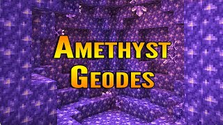 Everything You Need To Know About Amethyst Geodes in Minecraft 117 Minecraft 117 Snapshot 20w45a [upl. by Eddi876]