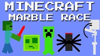 24  1 Marble race special  Minecraft Race 10K Subs Special [upl. by Yticilef]