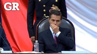 Las caras de EPN en la investidura [upl. by Haet493]