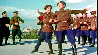 quotSoldiers dancequot  The Alexandrov Ensemble 1965 [upl. by Enelyt277]