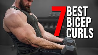 7 BEST Dumbbell Bicep Exercises YOU NEED [upl. by Akirehs]