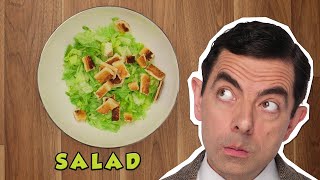 Salad  Handy Bean  Mr Bean Official [upl. by Narmi]