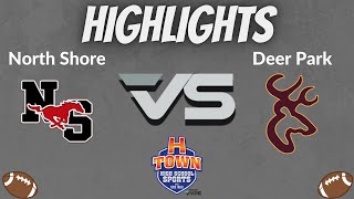 North Shore vs Deer Park HIGHLIGHTS  TXHSFB Playoffs [upl. by Annetta]