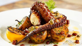 Grilled Spanish Octopus – Bruno Albouze [upl. by Aldredge]