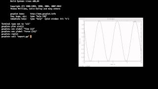 Gnuplot Terminals and LaTeX Integration [upl. by Ayhdiv]