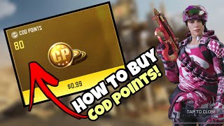 How to buy cp cod points in cod mobile  How to top up in Call of duty mobile [upl. by Harrad]