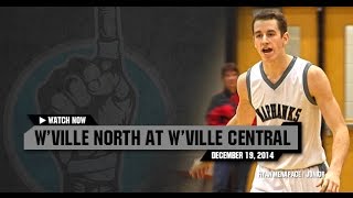 HS Basketball Westerville North at Westerville Central 121914 [upl. by Nedyaj]