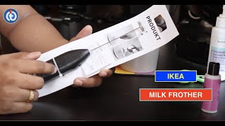 IKEA MILK FROTHER Review amp Battery Installation [upl. by Anirdua]