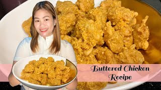 BUTTERED CHICKEN RECIPE  PangNegosyo Recipe  By Connh Cruz [upl. by Honora667]