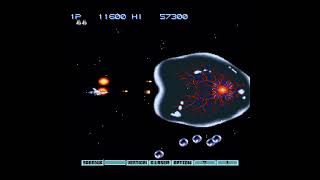 Gradius 3 SNES Gameplay On IOS👾🛸🪐 [upl. by Kcuhc]