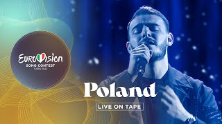 Ochman  River  Poland 🇵🇱  Live On Tape  Eurovision 2022 [upl. by Ainecey]