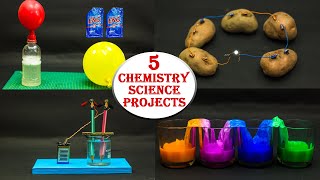 5 Chemistry Science Projects [upl. by Mihcaoj868]