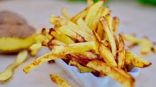 Pommes Frites selbstgemacht aus dem Philips Airfryer [upl. by Johathan]