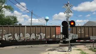 BNSF 9135 West in Wyanet IL 52222 [upl. by Yasui598]