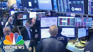 Stock Trading Halted After Markets Plunge At Market Open  NBC News [upl. by Dahlstrom]