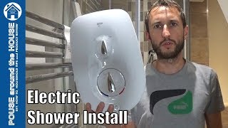 How to fit amp install an electric shower Mira Go shower installation [upl. by Aenotna]