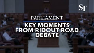 Ridout Road Key moments from the Parliament debate [upl. by Jahdol815]