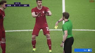 Pro Evolution Soccer 2022 eFootball PS5 Gameplay Bayern and Juventus [upl. by Ahseyn]