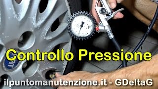 Controllo Pressione Pneumatici Auto [upl. by Akinej902]