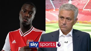 Jose Mourinho gives his opinions on Arsenals new signings  Super Sunday [upl. by Linda]