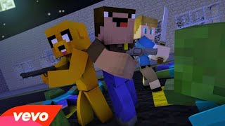 Blocking Dead Rap  ANIMACION DE MINECRAFT EN ESPAÑOL Herobrine [upl. by Rehpotsyrhc]