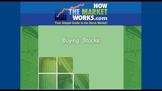 How To Buy Stocks On HowTheMarketWorkscom [upl. by Oniliuqnart17]