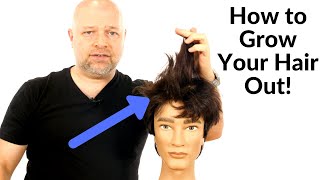 How to Grow your Hair Out  TheSalonGuy [upl. by Martell]