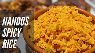 How to make Nandos Spicy Rice at home recipe [upl. by Brieta]