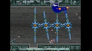 Gradius III ArcadePS2 Full Run on Wait Level 0 No Slowdown [upl. by Caitrin595]