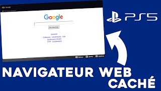 COMMENT ACCÉDER AU NAVIGATEUR INTERNET CACHÉ DE LA PS5  TUTO [upl. by Sowell911]