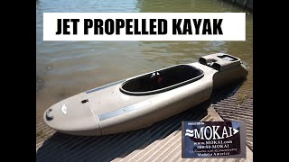 New Jet Propelled Kayak IN ACTION Mokai  Power Boat  Arrowhead Hunting  Fishing  Treasure Hunt [upl. by Jd]