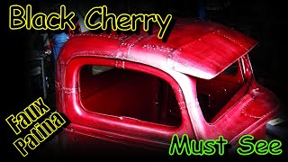 Crazy Old Look With New Paint The Easy Way  Rat Rod Truck Build [upl. by Cirone985]