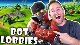 Play Full BOT Lobbies with Fortnite Custom Matchmaking  Mustard Plays [upl. by Nniuq]