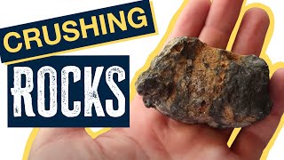 Crushing Rocks to Extract Gold [upl. by Dita]