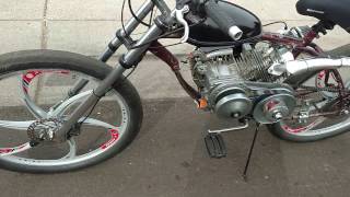 212cc motorized bicycle [upl. by Lessig]