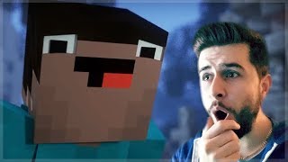 REACTING TO BLOCKING DEAD MINECRAFT MOVIE Minecraft Animations [upl. by Llyrad]