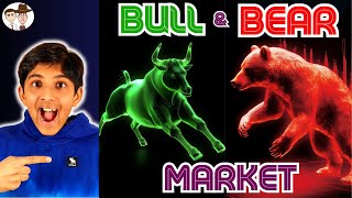 What are a Bull amp Bear Market A Simple Explanation for Kids and Beginners [upl. by Philpot786]