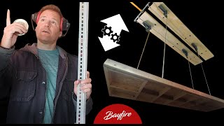 Ultimate GarageShop Storage Lift Pulley System  22  Bayfire Builds [upl. by Nuahsad]