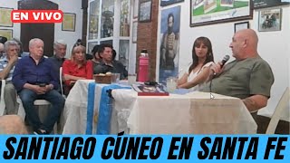 🔴SANTIAGO CÚNEO EN VIVO EN SANTA FE  121024 [upl. by Moreen]