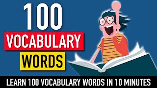 100 Vocabulary Words in 10 Minutes [upl. by Ainolloppa]