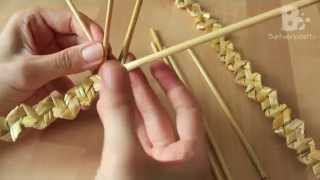 Straw  Wheat Weaving  Rustic Plait [upl. by Lose]