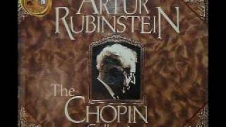 Arthur Rubinstein  Chopin Waltz Op 70 No 2 in F minor [upl. by Yelnats787]