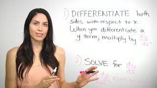 How to Do Implicit Differentiation NancyPi [upl. by Kcire624]