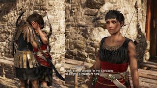 Assassins Creed Odyssey Odessa Romance Kassandra [upl. by Yrtsed]