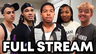 Deshae Frost amp Brooklyn Visits The FaZe House FULL STREAM [upl. by Schalles]