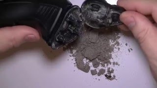 The Best Electric Shaver Cleaning Video [upl. by Whitelaw52]