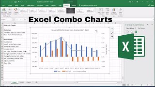 Excel Combo Chart How to Add a Secondary Axis [upl. by Eceirtal385]