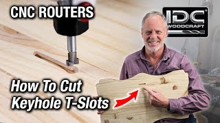 How To DesignMake Keyhole Slots Tslots for CNC Router Projects  Garrett Fromme [upl. by Ramey]