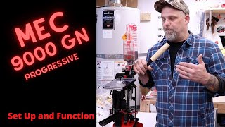 MEC 9000GN Progressive Press SetUp and Function Basics Part 1 [upl. by Reese]